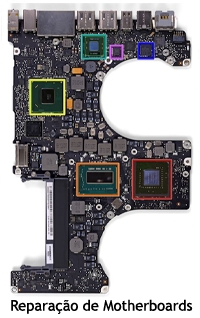 Reparação de motherboards